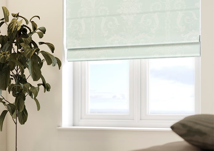 Laura Ashley Josette, Duck Egg - Twist&Fit Roman Blind - Image 5
